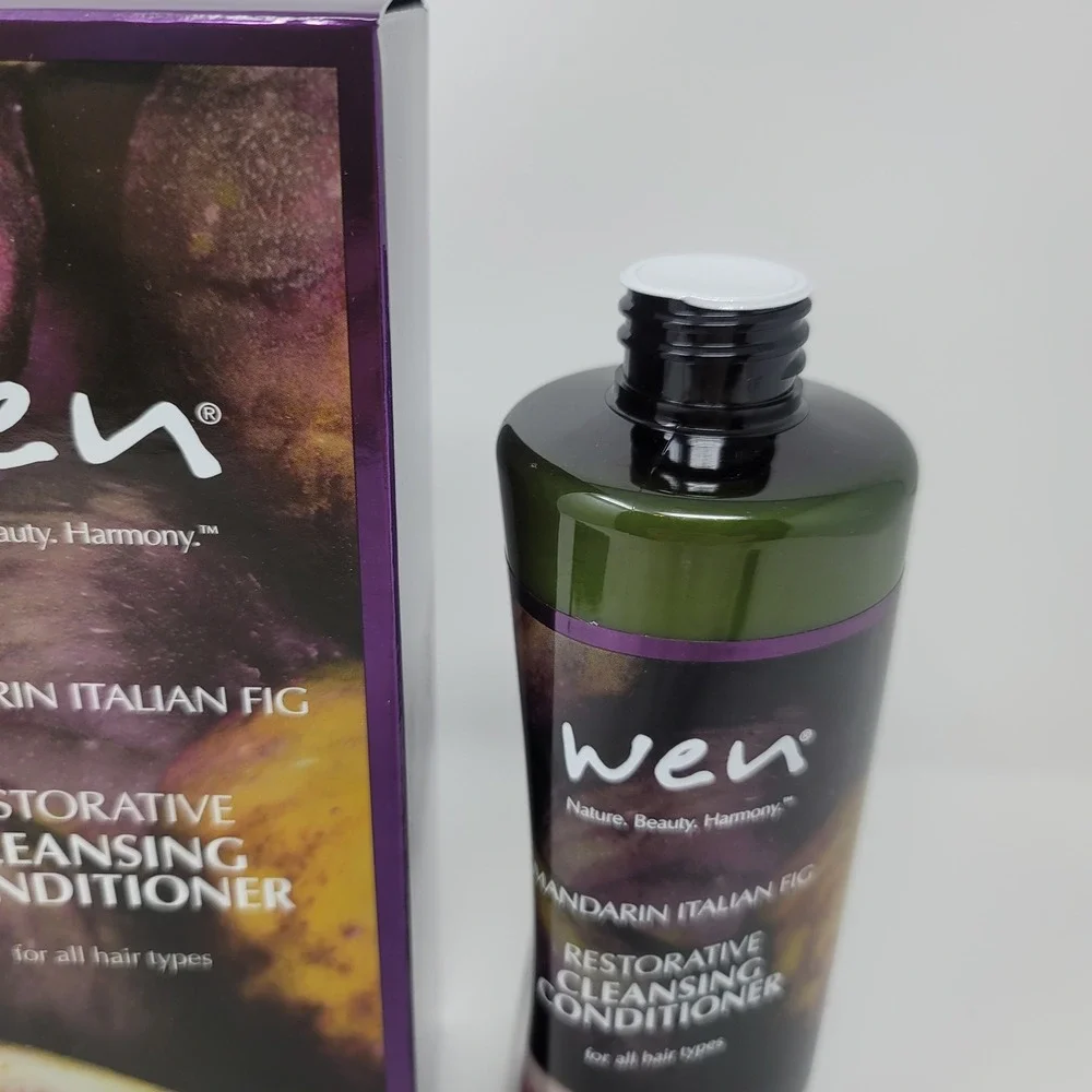 WEN Chaz Dean Mandarin Italian Fig Restorative Cleansing Conditioner 16oz Sealed